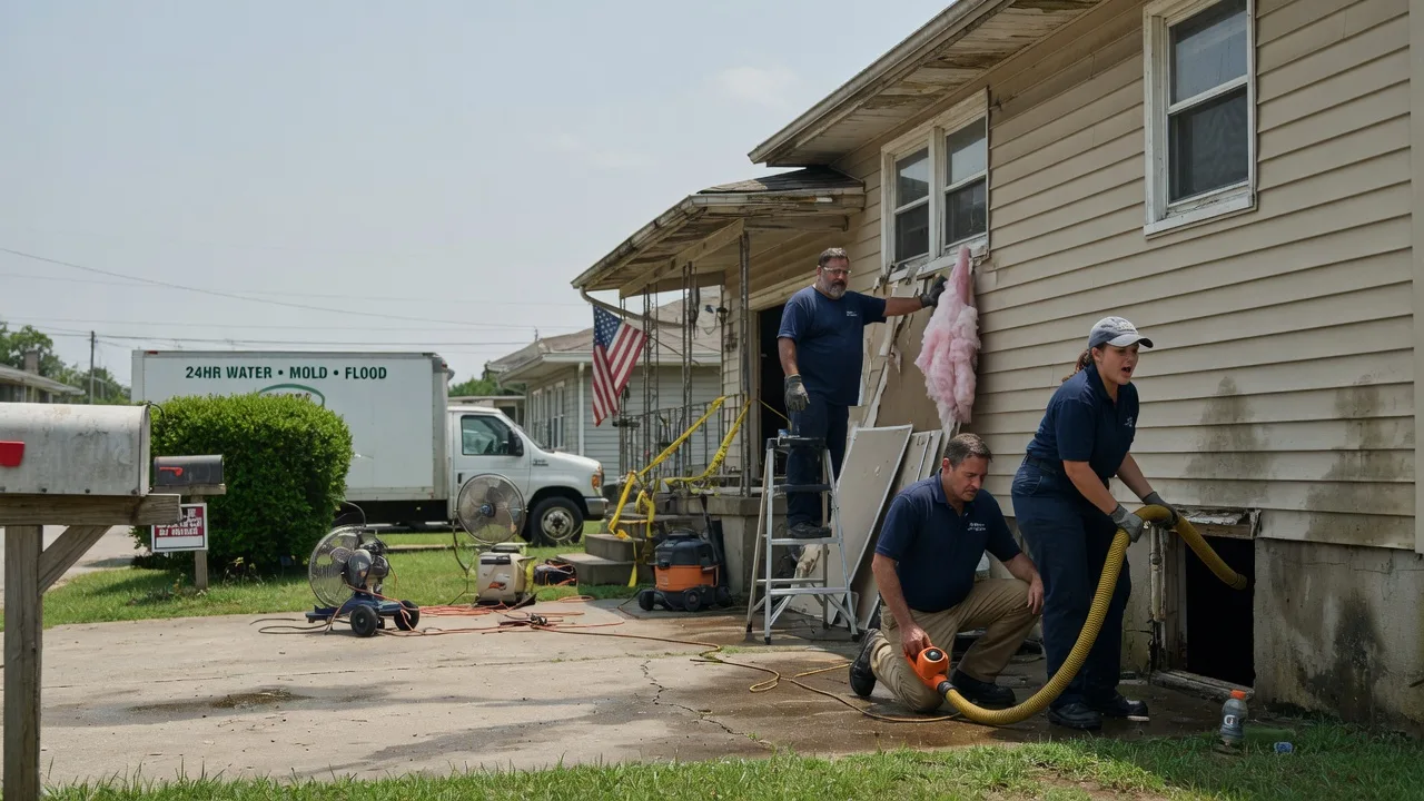 Water Damage Repair in Alcalde, NM near me